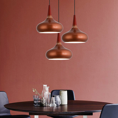 Modern wood aluminum pendant lights dining room kitchen aisle bedhead Orient pendant Lamp（WH-AP-465）