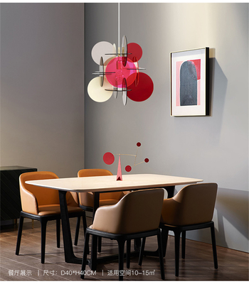 Modern Creative macaron chandelier Minimalism children's room Nordic chandelier(WH-MI-410)