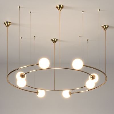 Modern Luxury Chandelier Home Decor For Dinning Room Nordic ring Chandelier(WH-MI-415)