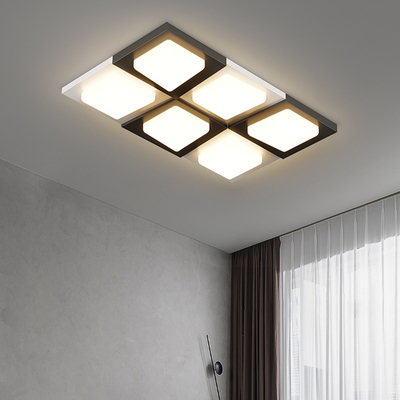 Nordic Minimalist Ceiling Lights Living Room Dining Room Bedroom Rectangle Ceiling Lights(WH-MA-266)