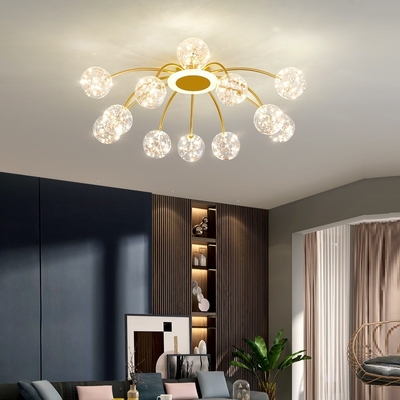 Nordic designer ceiling light simple modern led glass ceiling light（WH-MI-423)