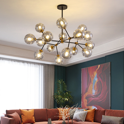 Modern minimalist Kitchen chandeliers home bedroom dining room light Glass Bubbles Chandelier(WH-MI-430)