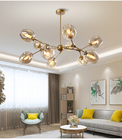 Nordic Glass Gold LED Chandelier Lighting Home Decoration Light lustre(WH-MI-431)