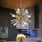 Modern Spuknit Chandelier Lighting Living Room Crystal Hanging Lights Decoration Light Fixture(WH-MI-459)