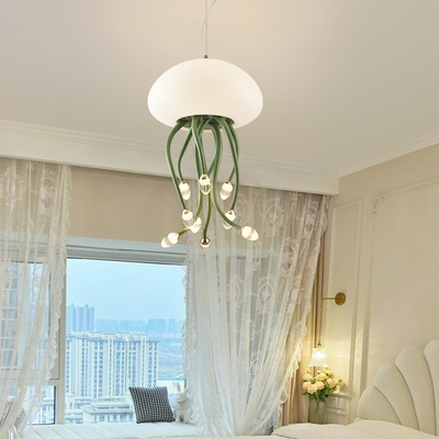 Cream style designer jellyfish chandelier minimalist and creative living room light(WH-AP-563)