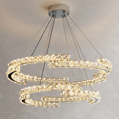 Luxury Crystal Ceiling Lamp Suitable for Living Room Bar Bedroom Ceiling Lamp(WH-CA-102)