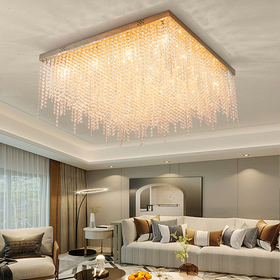 Crystal Chain Ceiling Lights New Lampara Techo for Home Decor guzhen lighting(WH-CA-107)