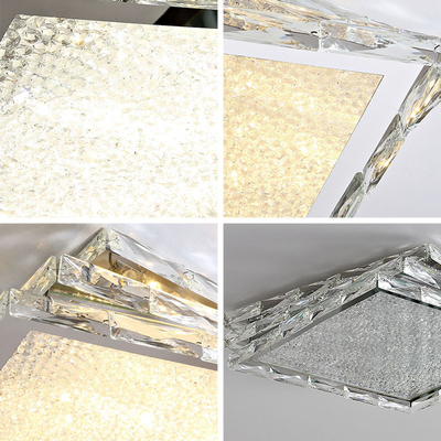 Luxury Simple Square Crystal Ceiling luxury light(WH-CA-110)