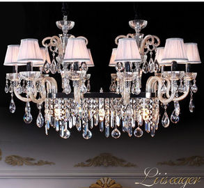 Rectangular crystal chandelier dining room (WH-CY-89）