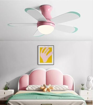 Control Low Floor Household Fan lamp colorful Children Room Ceiling Fan Light(WH-VLL-33)