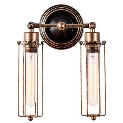 Corridor Staircase Restaurant Loft Bedroom Bedside Lamp Retro Industrial Iron Wall Light(WH-VR-144)