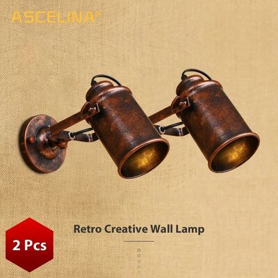 Aisle Entrance staircase Loft Adjustable Rustic Industrial Wall Lamp (WH-VR-150)