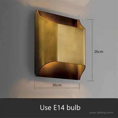 led Hotel Corridor Background Light Full Copper Luxury Wall Lamps(WH-VR-158)