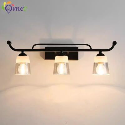 LED Vanity Cabinet Wall Lamp Loft Metal Clear Wall Light Industrial Retro Glass Mirror Lights(WH-MR-78)