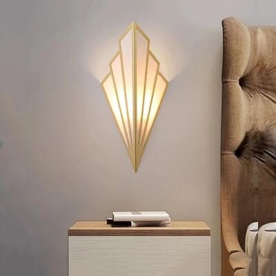 Gold Geometry Bedside Wall Light Bathroom Mirror Light(WH-MR-87)