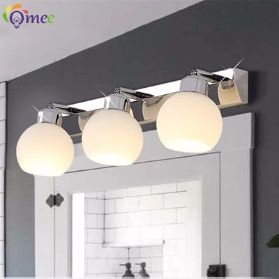 Crystal Bathroom Black Chrome Vanity wall Light Stainless Steel  Over Mirror Lights(WH-MR-90)