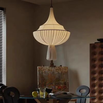 Home Pendant Lights Room Decor Lamps Indoor Fixtures Japanese Retro Wabi Sabi Cloth Chandelier (WH-VP-305)