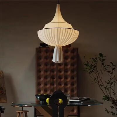 Home Pendant Lights Room Decor Lamps Indoor Fixtures Japanese Retro Wabi Sabi Cloth Chandelier (WH-VP-305)