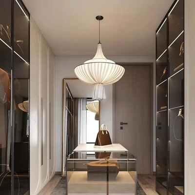 Home Pendant Lights Room Decor Lamps Indoor Fixtures Japanese Retro Wabi Sabi Cloth Chandelier (WH-VP-305)