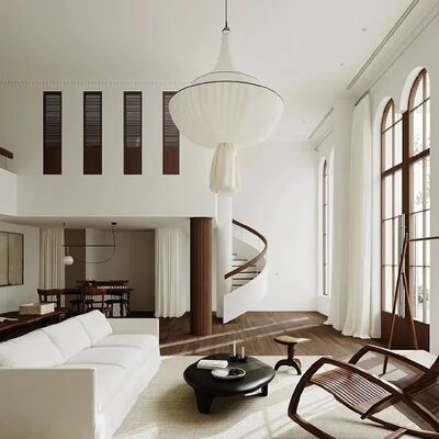 Home Pendant Lights Room Decor Lamps Indoor Fixtures Japanese Retro Wabi Sabi Cloth Chandelier (WH-VP-305)