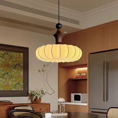 Dining Room Kitchen Chandelier Home Decor Bedsroom Bedside Hanging Light Vintage Wooden Ceiling Pendant Lamp (WH-VP-313)
