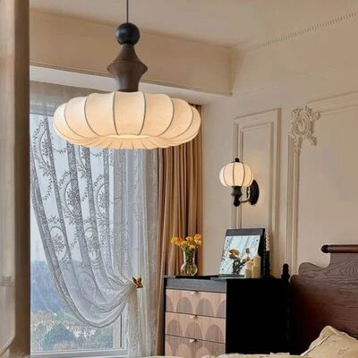 Dining Room Kitchen Chandelier Home Decor Bedsroom Bedside Hanging Light Vintage Wooden Ceiling Pendant Lamp (WH-VP-313)