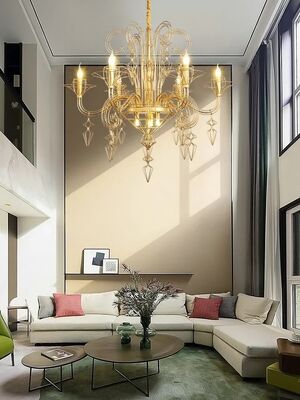 Black French Farmhouse Hanging Lamp Vintage Industrial Led Chandelier (WH-VP-346)