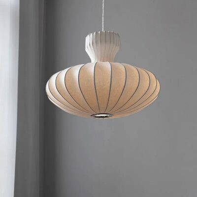Japanese Style Chandelier Wabi-Sabi Pendant Light Retro Silk Pendant lamp (WH-VP-351)