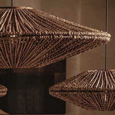 Restaurant Lighting Fixtures Living Room Art Japanese Wabi Sabi Style Retro Pendant Light(WH-WP-104)