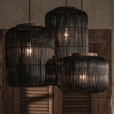 kitchen island light Homestay Living Room Japanese Rattan pendant light(WH-WP-107)