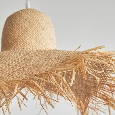 Home Hanging Lamps Luminaire Dining room Bedroom Decoration Wabi Sabi Rattan Japanese Pendant Lights(WH-WP-138)