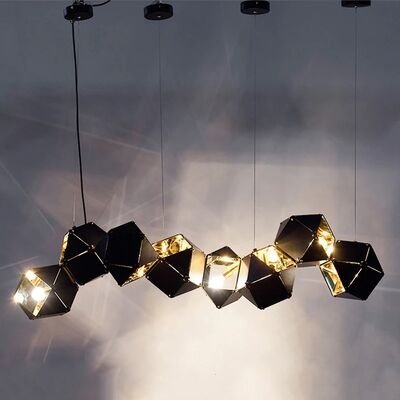 Modern home decor led lights pendant light lamps Riddle Linear Suspension（WH-AP-628）