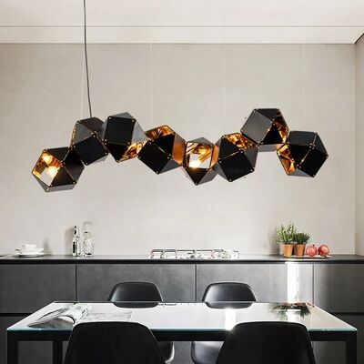 Modern home decor led lights pendant light lamps Riddle Linear Suspension（WH-AP-628）