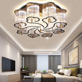 Low hanging crystal ceiling lights for indoor home Lighting Fixtures (WH-CA-20)