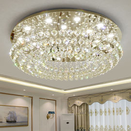 Chrome and crystal ceiling light Fixtures Round Ceiling Lamp (WH-CA-24)