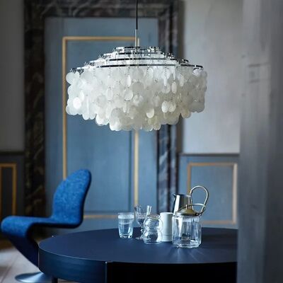 Shell Led Chandelier Restaurant Living Room Hanging Light Selene Chandelier（WH-AP-642）