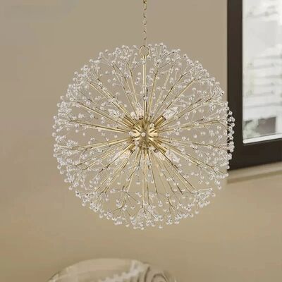 Vintage Bronze Crystal Chandelier Sphere Bedroom Lighting Dunkirk Chandelier（WH-AP-650）