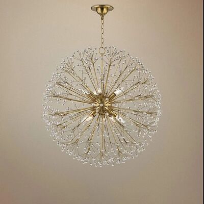 Vintage Bronze Crystal Chandelier Sphere Bedroom Lighting Dunkirk Chandelier（WH-AP-650）