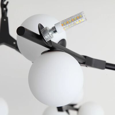 Nordic Black Gold Pendant Light Glass Led Chandelier （WH-AP-662）