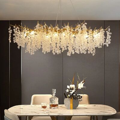 Nordic Ceiling Crystal Chandelier Gold Luxury Pendant Light  （WH-AP-672）