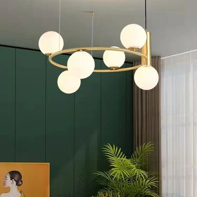 Nordic Magic Bean Galss Chandelier Restaurant Light Glass Ball Pendant Light（WH-AP-673）