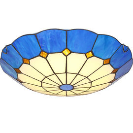 Peacock tiffany ceiling lamp Fixtures For Indoor house Lighting (WH-TA-12)