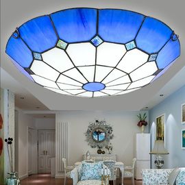 Peacock tiffany ceiling lamp Fixtures For Indoor house Lighting (WH-TA-12)