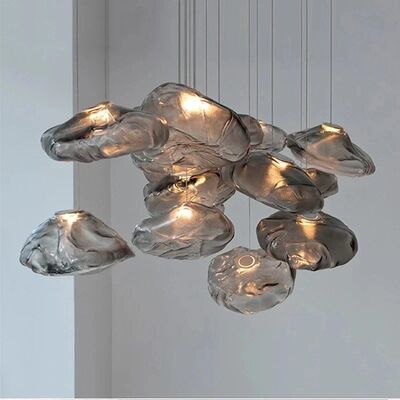Glass Pendant Light Art Cloud Design Hanging Lamp Blown Glass Pendant lamp（WH-AP-693）