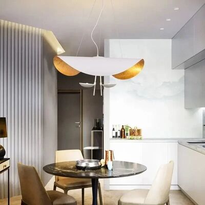 Nordic Creative Flying Saucer LED Pendant Light Personality Minimalist Restaurant Chandelier  （WH-AP-699）