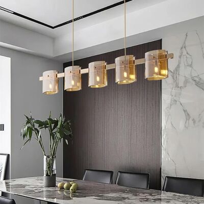 Modern Smoky Glass Chandeliers Lighting Room Decor Luxury Glass Ceiling Hanging Lamp（WH-AP-704）