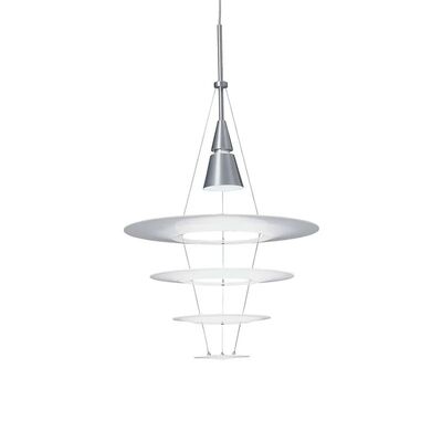 New Designer White Chandelier Flying Saucer Restaurant Lighting（WH-AP-710）