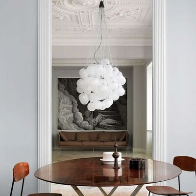 Nordic Stochastic Chandelier designer glass bubble chandelier (WH-GP-182)