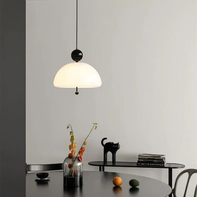 Medieval French Retro Pendant Light Post-modern Living Dining Room Chandelier (WH-GP-198)