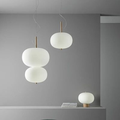 Scandinavia Pendant Light Big Glass Ball Ceiling Chandelier Suspension Hanging (WH-GP-199)